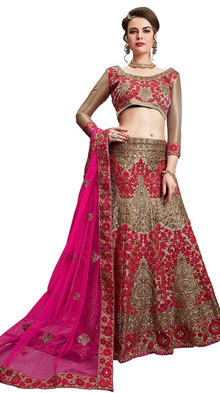 Net Lehenga Choli
