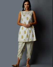 Printed A-Line Kurta