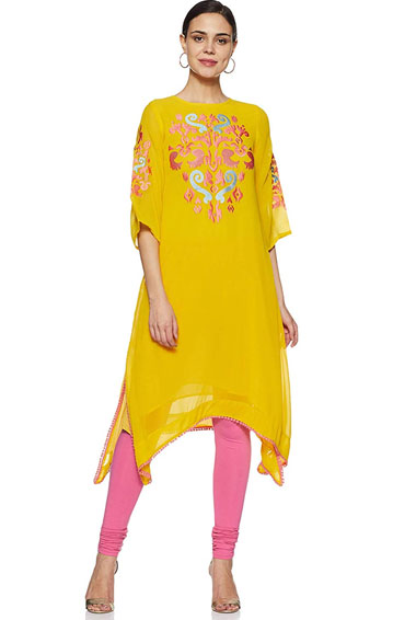 Rain & Rainbow Women's A-Line Kurti