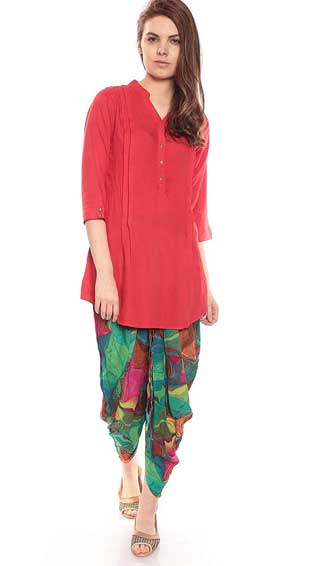 SweetHeart Neck Kurta-Patiala