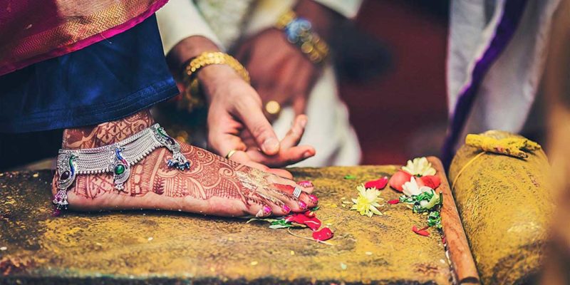 दुल्हनों के लिए चांदी के पायल