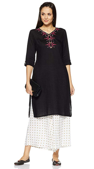 A-Line Cotton Kurta