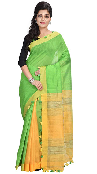 Handloom Ghicha Saree