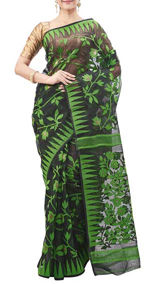 Bengalgreen Jamdani Saree