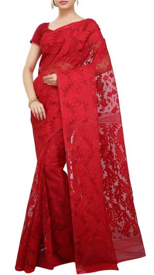 Hand Woven Jamdani Saree