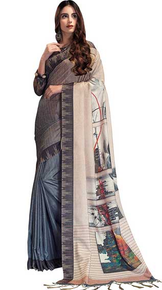 Manipuri Tussar Silk Sarees