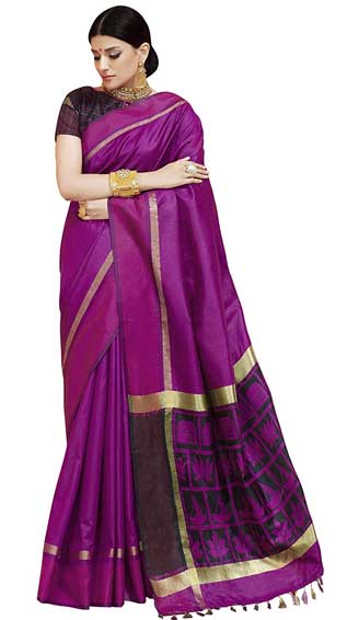 Tussar Silk Saree