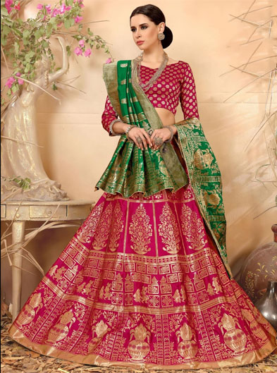 Banarasi Flared Lehenga