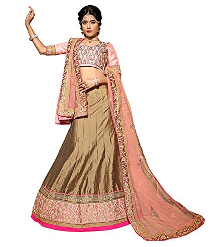 Beige Lehenga