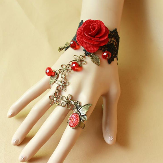 Floral bracelet