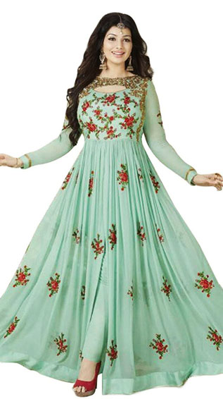 Ayesha Takia ( Georgette Gown Material )