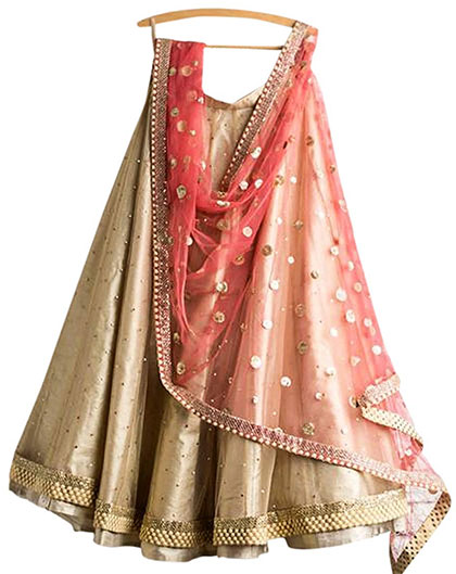 Net Lehenga 