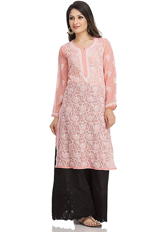 Peach Kurti