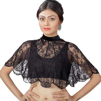 Poncho Style Blouse