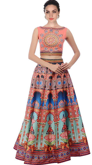 Silk Lehenga Choli