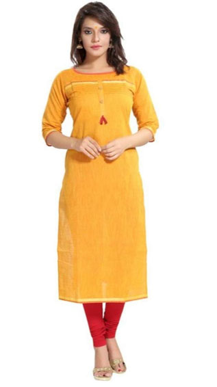 Handloom Cotton Straight Kurti