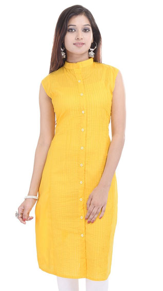 Plain Cotton Kurti