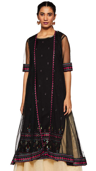 fbb Women's Straight Kurta