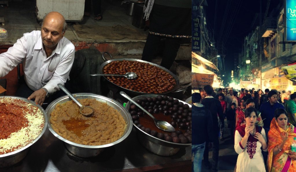 sarafa bazaar night food