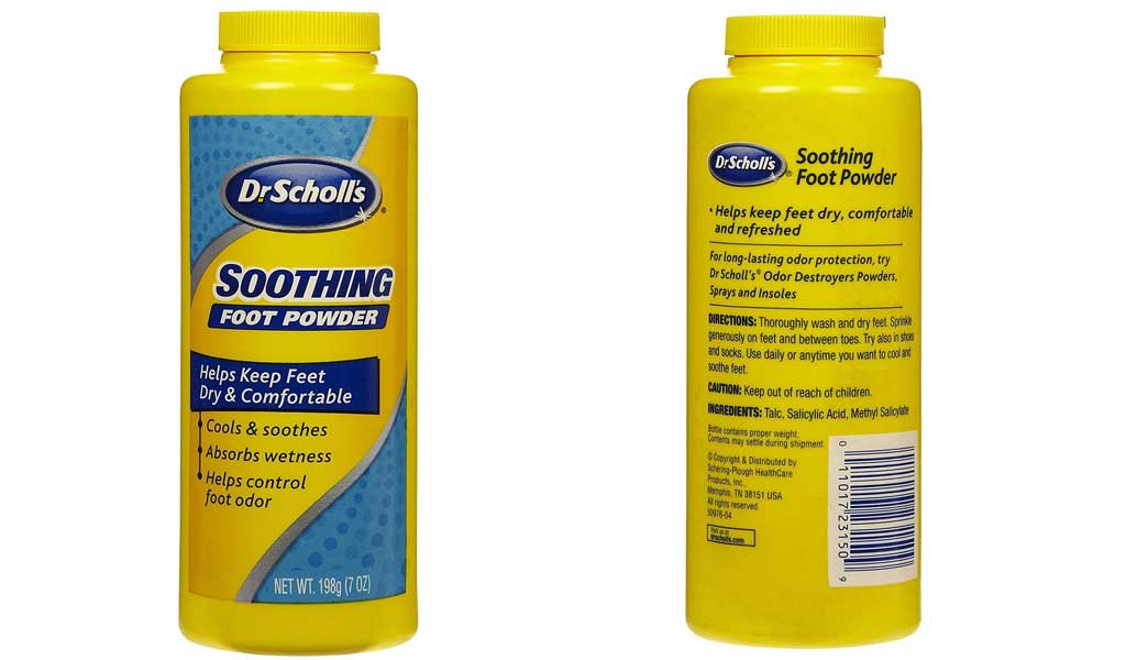 Dr. Scholl’s Original Foot Powder Cools And Soothes
