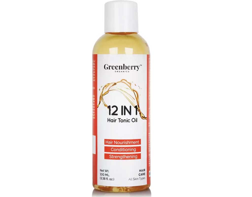 Greenberry Organics 12 in 1 Hair Tonic Oil