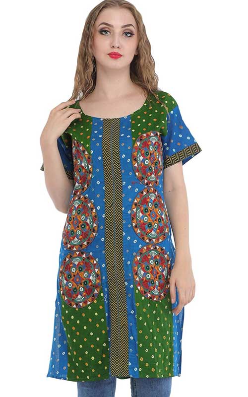 Bandhani Tie-Dye Kurti