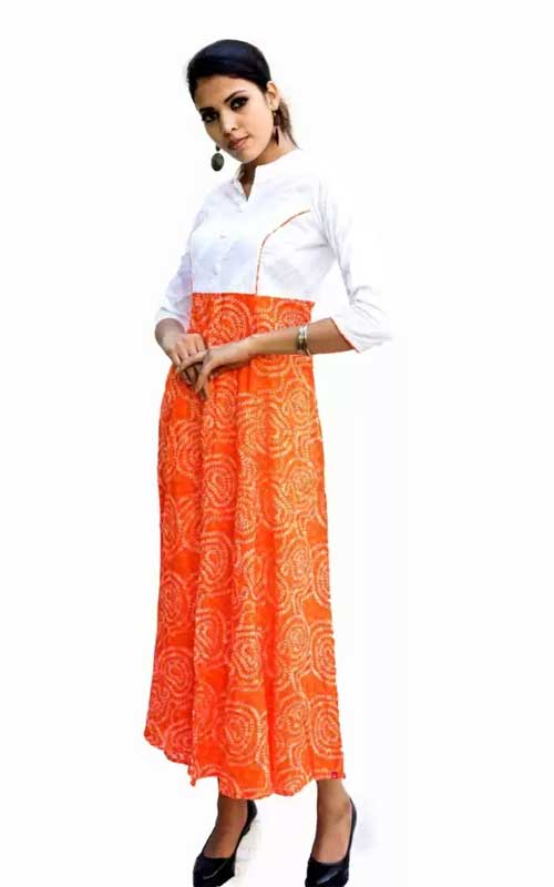 Bandhani Women Kurti