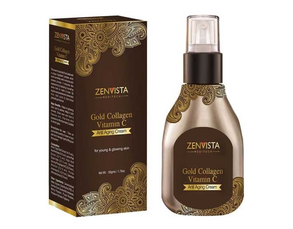 Zenvita Gold Collagen Vitamin C Anti Aging Cream
