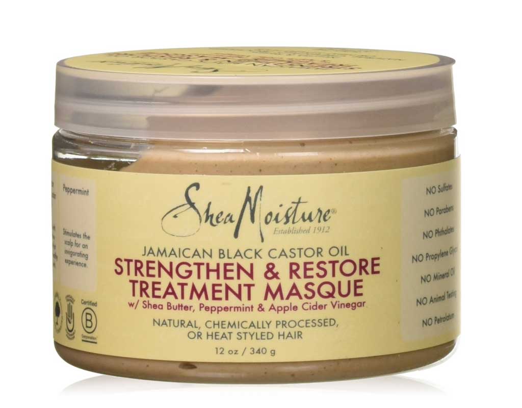 SheaMoisture Jamaican Black Castor Oil Strengthen & Restore Treatment Masque 