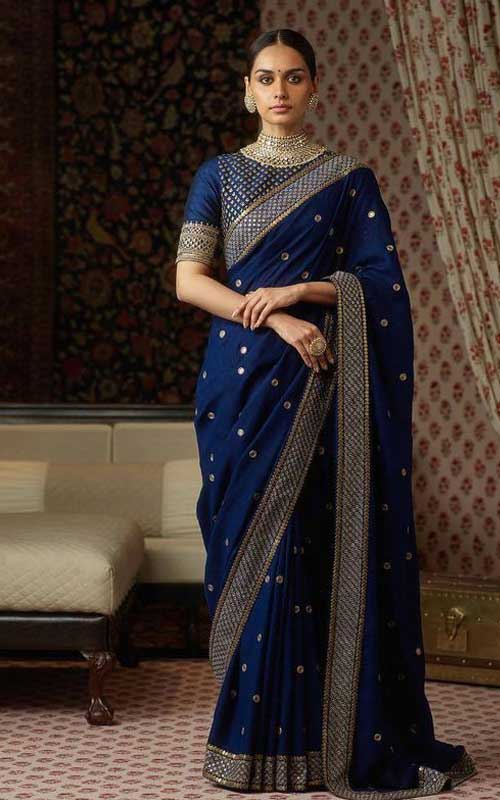 Classic Embroidered Saree