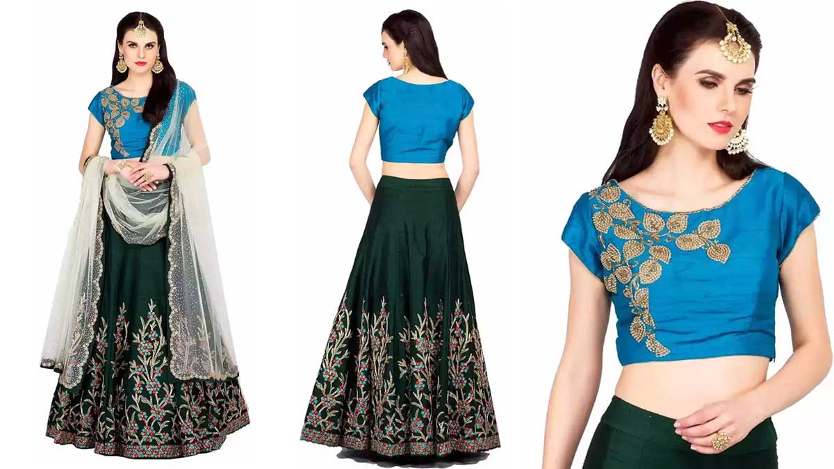 Lehenga Choli and Dupatta Set