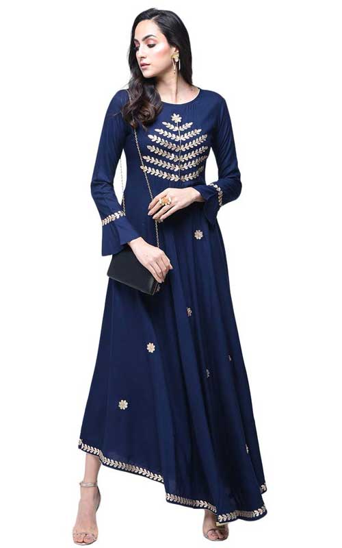 Rayon A-Line Kurti
