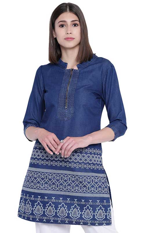 Straight Fit Short Kurti