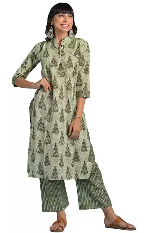 Women Kurta & Palazzo Set