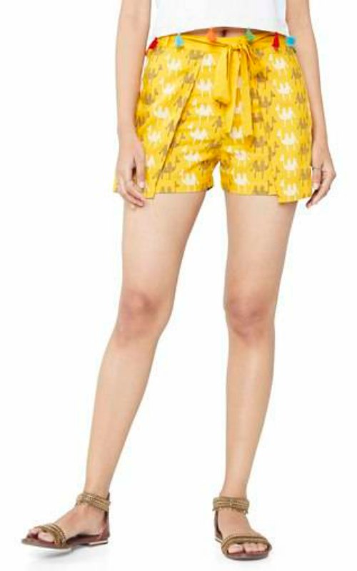 Womens Printed Shorts