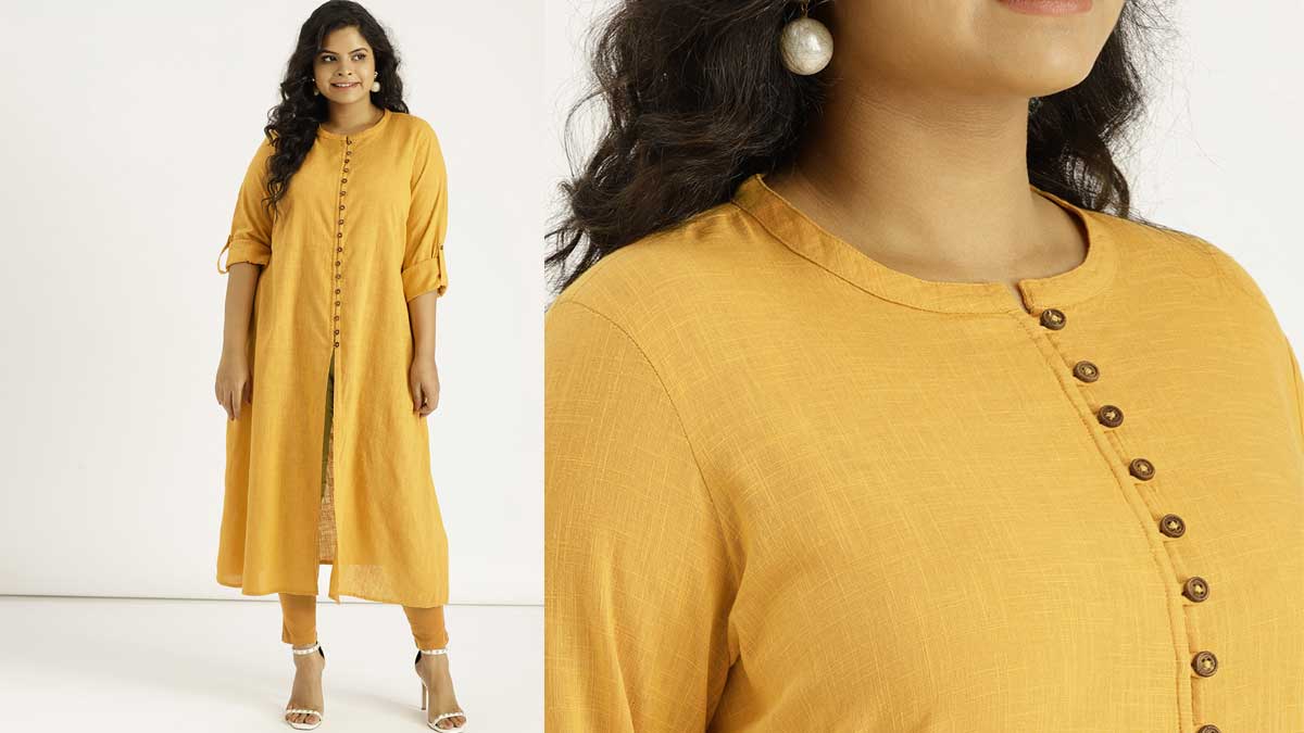 Beautiful Buttoned Kurti