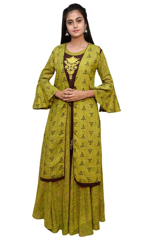 Greenish Long Kurti