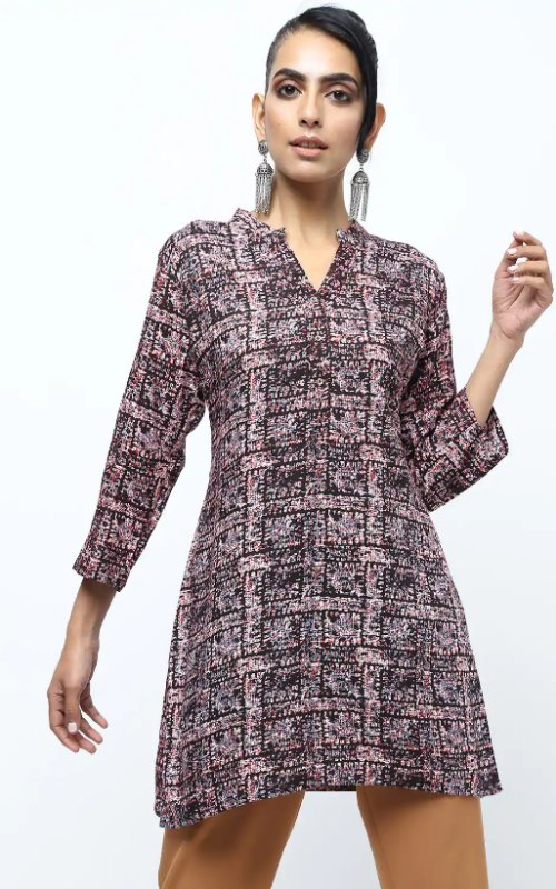 Printed Straight Kurta