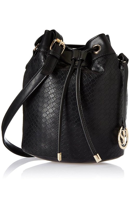 Satya Paul Women's Black Shoulder Bag