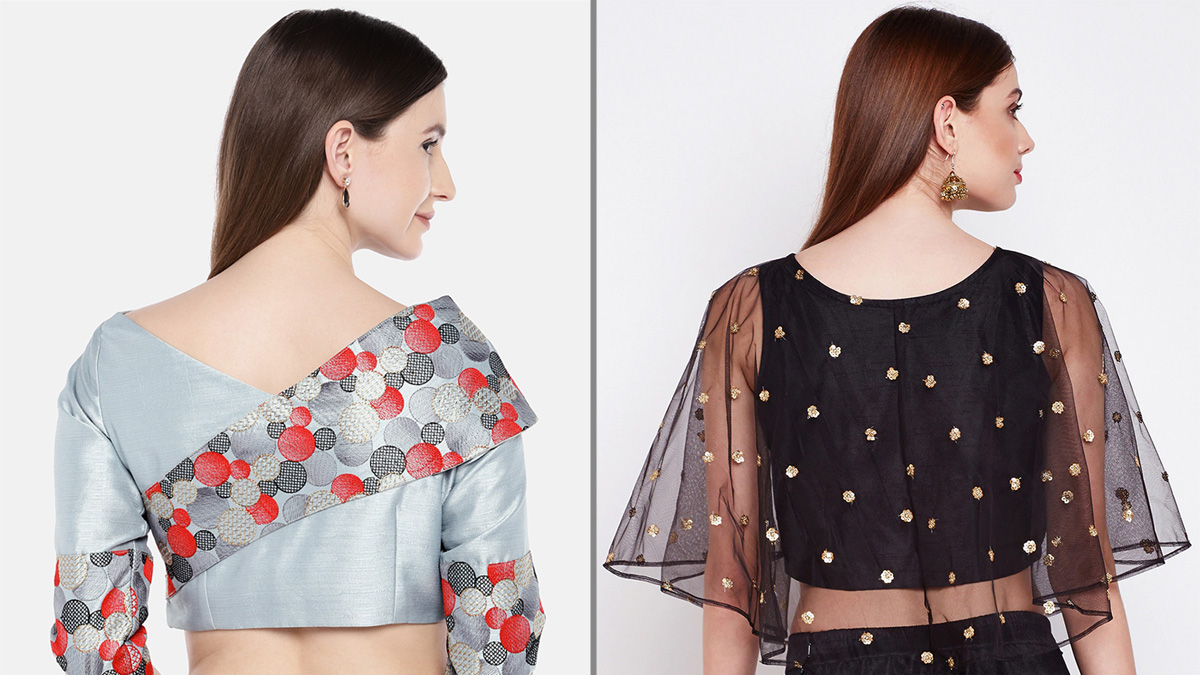 Latest Blouse Designs: Specially Picked for their Beautiful Back ...