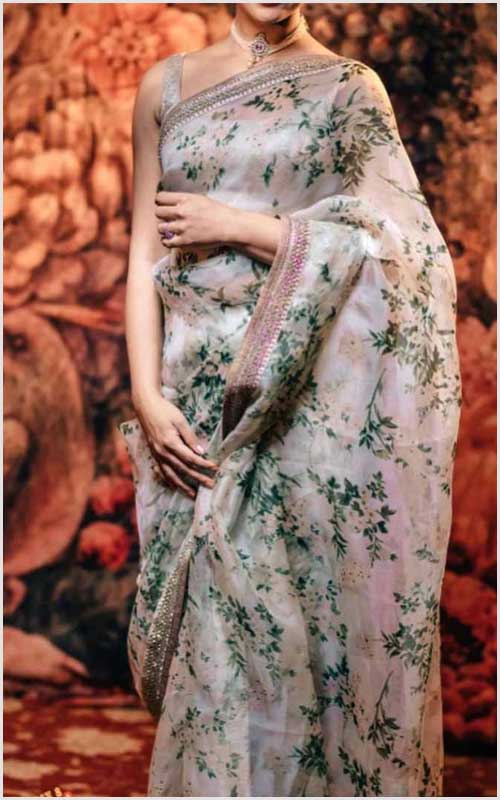 Organza Silk Saree