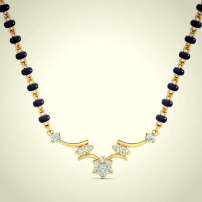 18KT Yellow Gold Svadha Mangalsutra