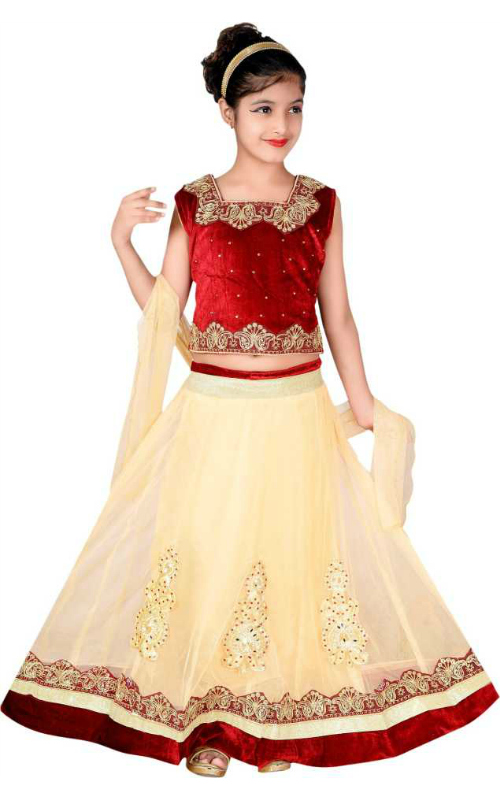 Maroon Ethnic Wear Lehenga Choli