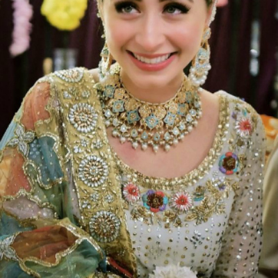 Multi-Coloured Embroidery Work Kurti