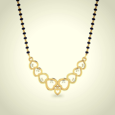 PC Jeweller Gold Mangalsutra