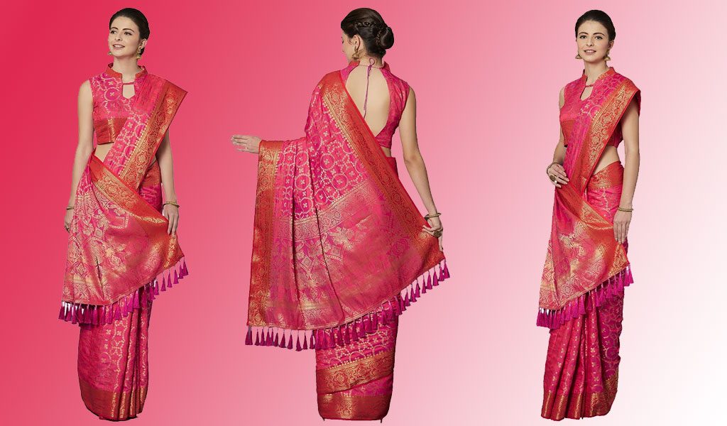 Silk Saree Kanjivaram Style