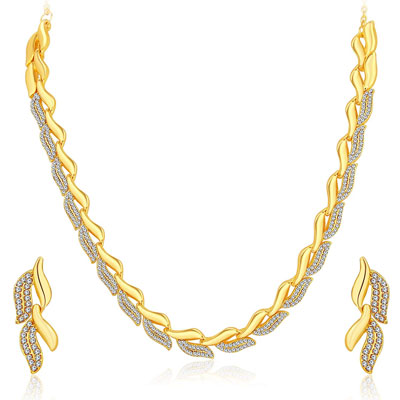 Sukkhi Graceful Gold Plated Necklace Set