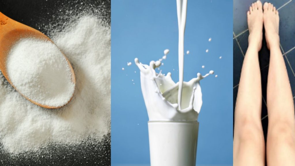 baking soda and milk