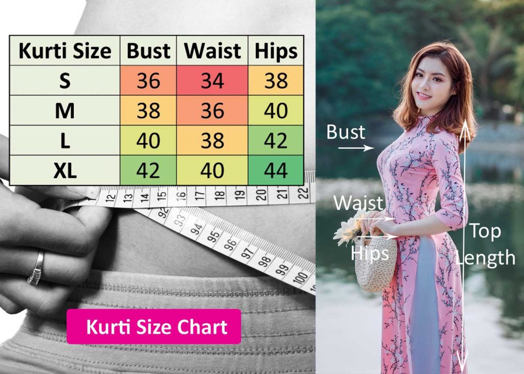 How To Select the Right Garment Size When Shopping Online - DusBus