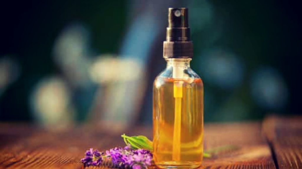 lavender oil spray